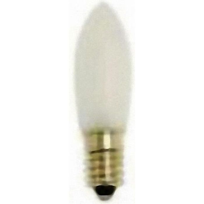 Ampoule guirlande Noel ancien incandescence 14 Volts vintage rouge jaune bleu 
