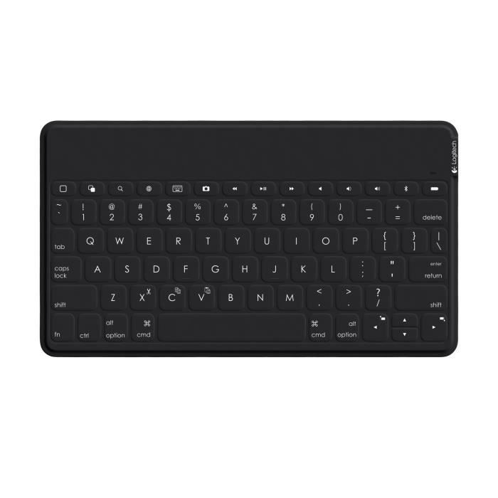 Clavier Tablette1 47 - Keys-to-go Ultra-portable Ipad Iphone Tv Noir
