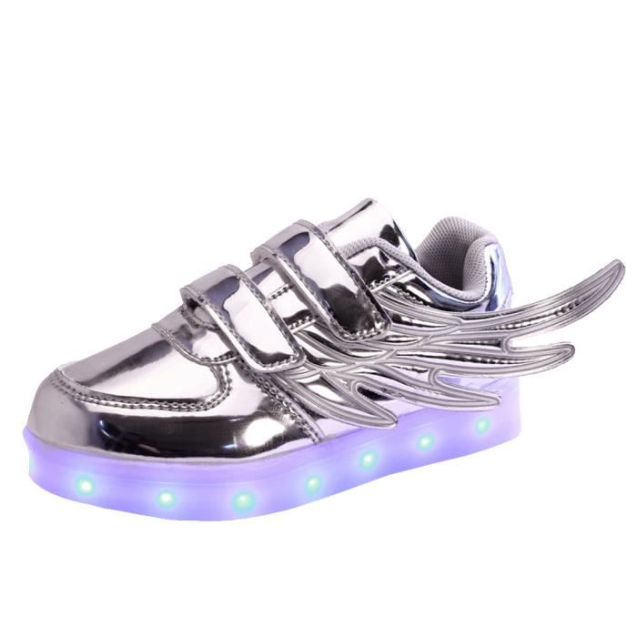 basket clignotant fille