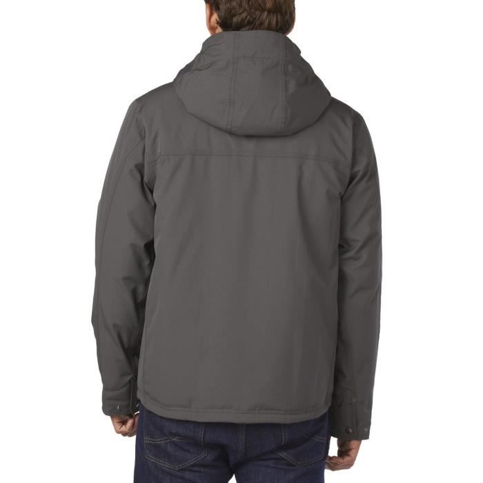 Parka Wanaka Down Jacket homme grey w/ tapenade Cdiscount