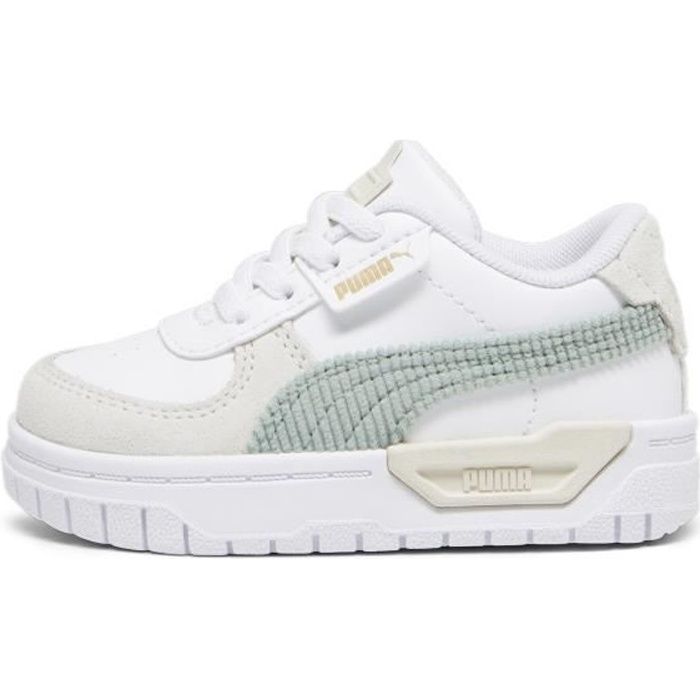 Baskets b b fille Puma Cali Dream Corderoy white 22 White
