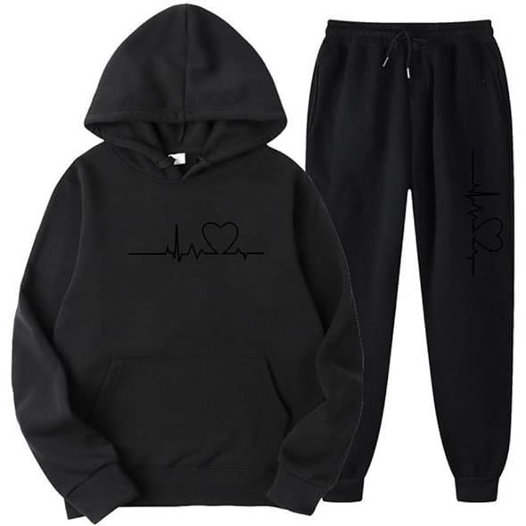 Combinaison de jogging 2 pieces pour femme ADIDAS Fitness Manches longues Noir Noir Cdiscount Pret a Porter