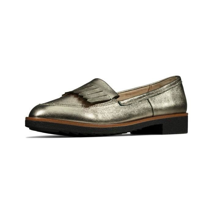Mocassins griffin kilt femme clarks griffin kilt Bronze