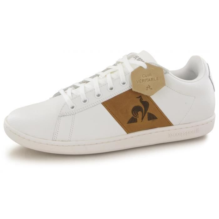 basket blanche coq sportif homme