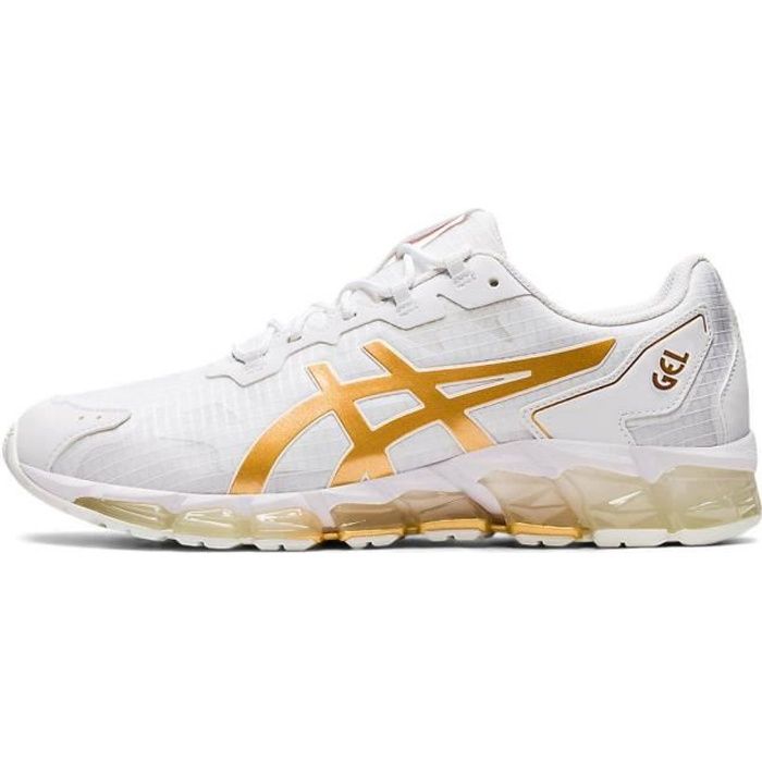 chaussures asics blanche homme