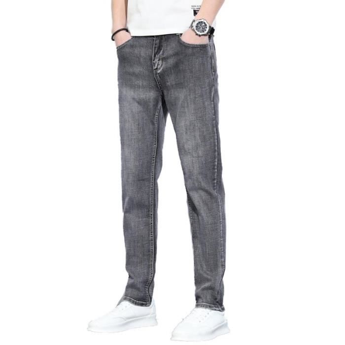 Jean droit a pince homme deals