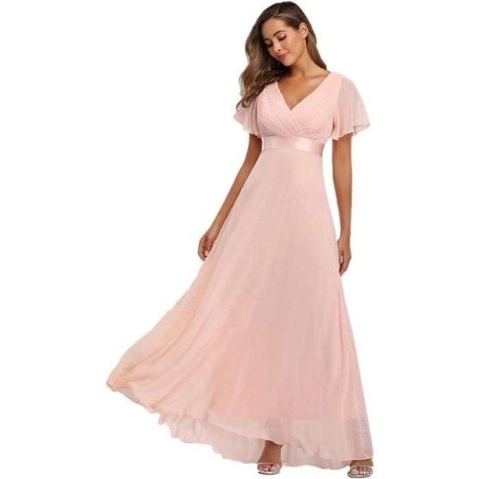Robe En Mousseline De Soie
