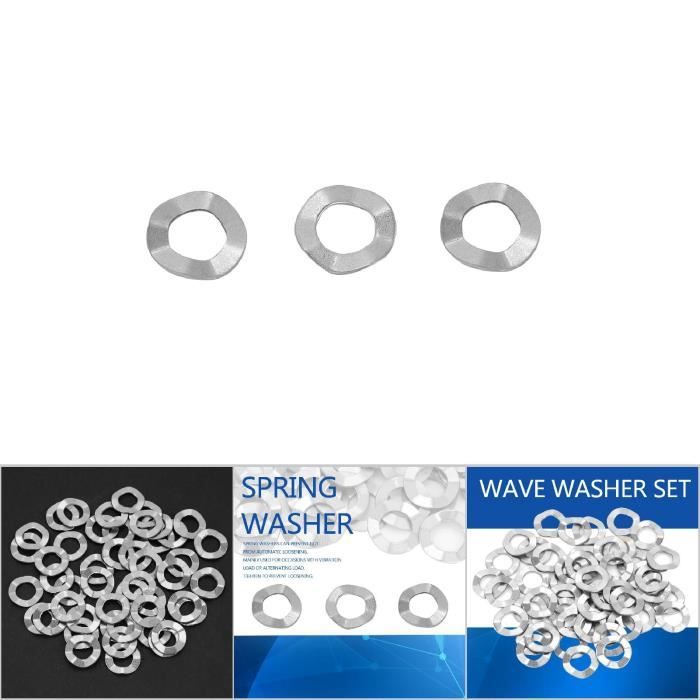 Kit De 6 Rondelles De Pédalier Pour Vélo - Acier Inoxydable Et Aluminium, Universel