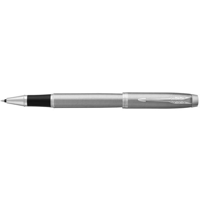 Stylo Roller Parker IM Laqué Violet - Finition Chrome, Occasion De Qualité Prestige