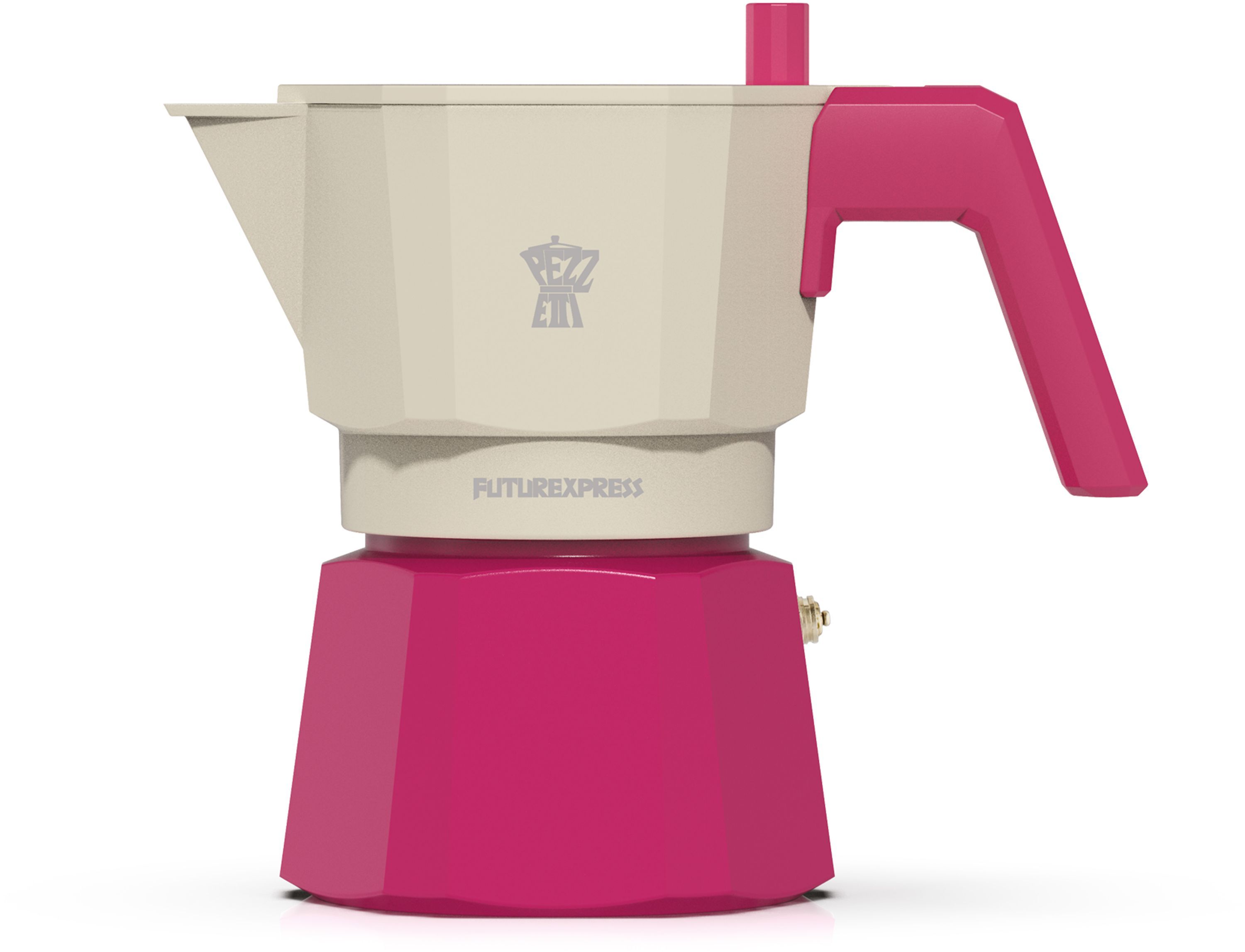 Cafetière italienne PEZZETTI FUTUREXPRESS Aluminium 3 tasses Fuschia