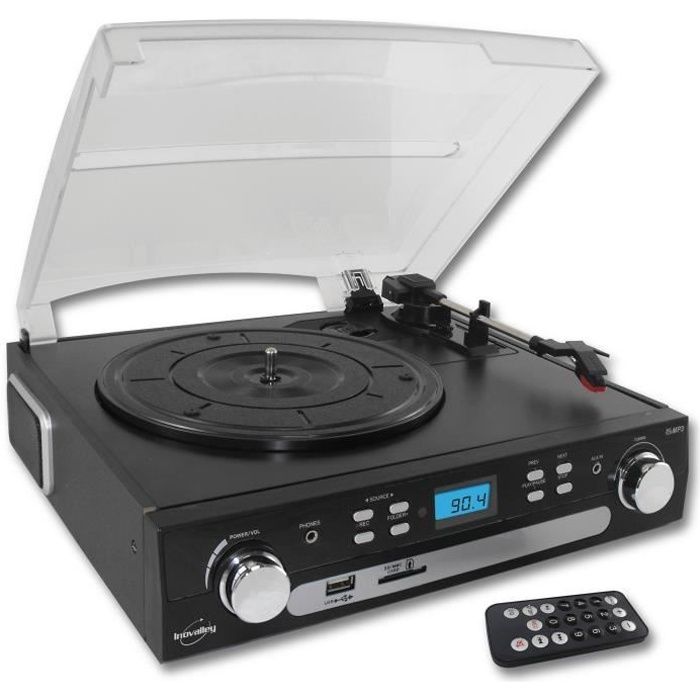 Inovalley Retro 05 Platine Vinyle Et Lecteur K7 Numerique Platine Vinyle Avis Et Prix Pas Cher Cdiscount