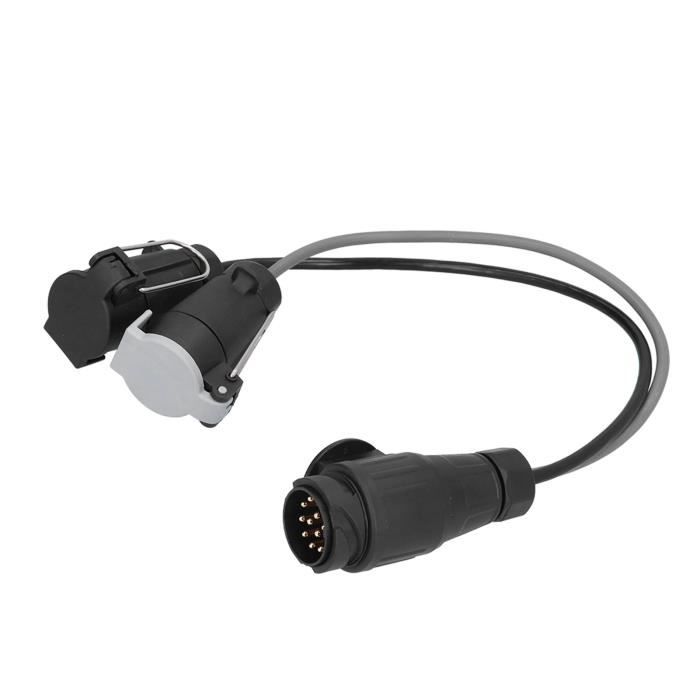 SUC-Prise de remorque 12V 13Pin à 7Pin Remorque Plug Convertisseur ...