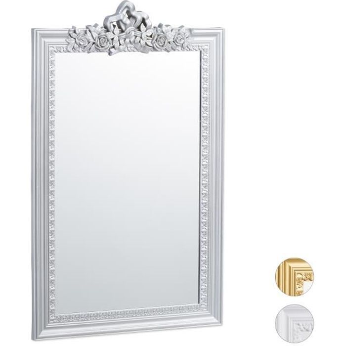 binzhoueushopping Miroir à Sol en Style Baroque 160 x 40 cm Doré miroirs Grands miroirs décoratifs Ensemble de miroirs 