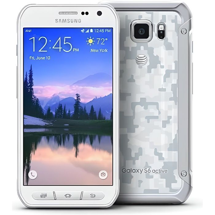 Samsung Galaxy S6 Active Blanc Cdiscount T l phonie