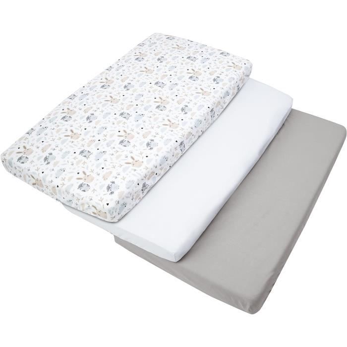 Drap housse pour lit bébé KIMI