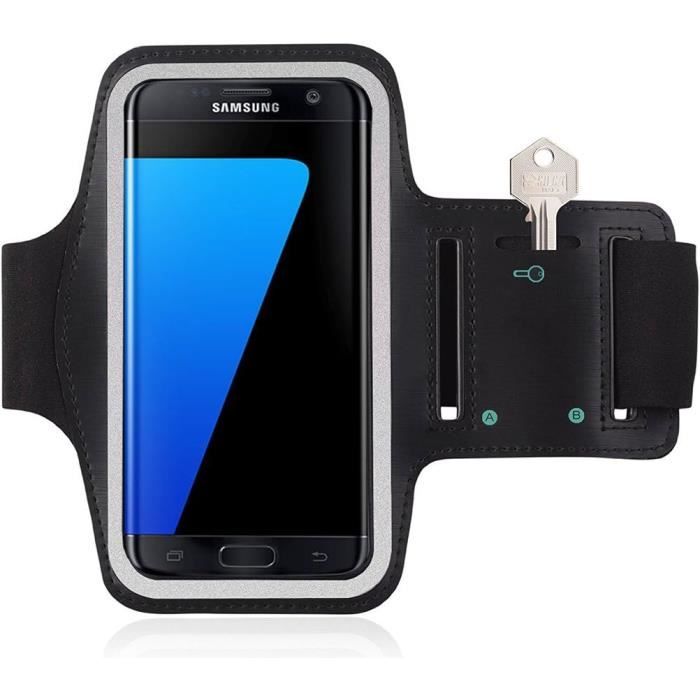 Brassard De Sport Néoprène Pour Smartphone - Ajustable, Réfléchissant, Compatible Jusqu'à 6,5" - 6