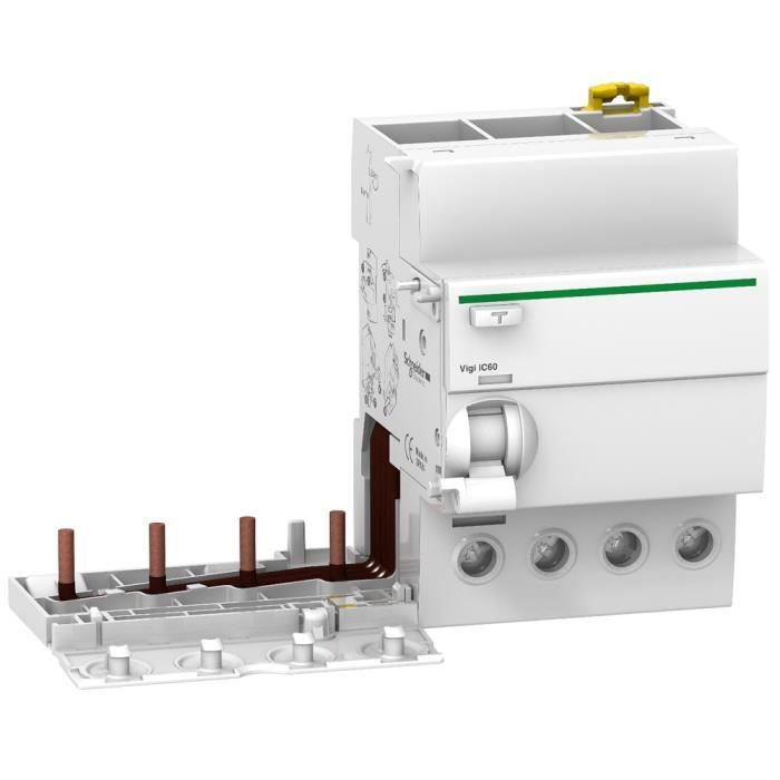 Disjoncteur Différentiel Schneider Acti9 IC60 - 4P 40A 300mA Type AC - Neuf Sous Blister