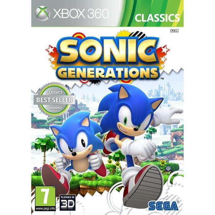 Sega Sonic Generations - Classics (Xbox 360) [Uk Imp...