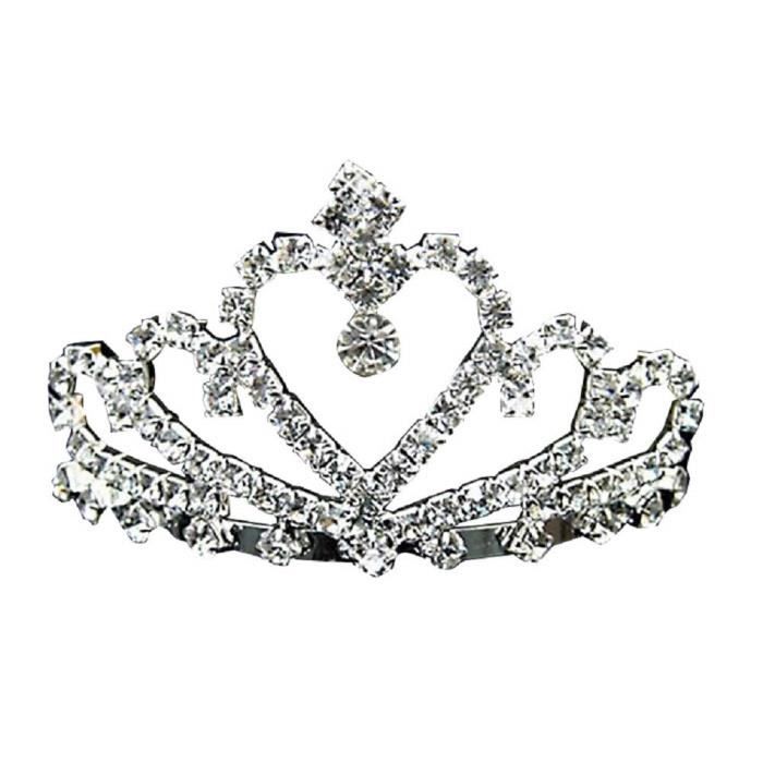Diademe Mariage Couronne Princesse Bandeau De Strass Hairband Pour
