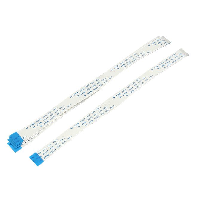 Lot 20 Pcs Câble Plat Flexible FFC FPC 4 Broches 0.5mm Pas 76mm - Type B