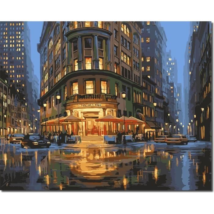 Peinture par numéro Figured'Art Éléphants au coucher du soleil 40x50 cm - Achat & prix Peinture par numéro Figured'Art Éléphants au coucher du soleil 40x50 cm - Achat & prix