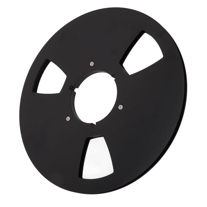 Bobine de Bande D'enregistrement, Bobine de Bande Vide 1/4 10 Pouces, Pièces de Machine D'ouverture de Disque Vide en Alliage D'aluminium Universel Bobine de Bande D'enregistrement, Bobine de Bande Vide 1/4 10 Pouces, Pièces de Machine D'ouverture de Disque Vide en Alliage D'aluminium Universel