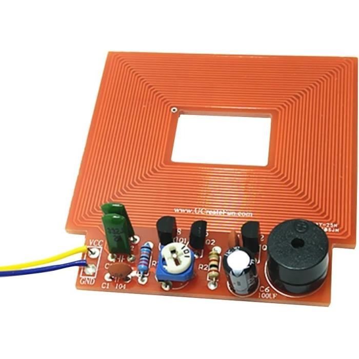 2X DéTecteur de MéTaux Simple de Moins de 60mm, pour Assembler le Kit