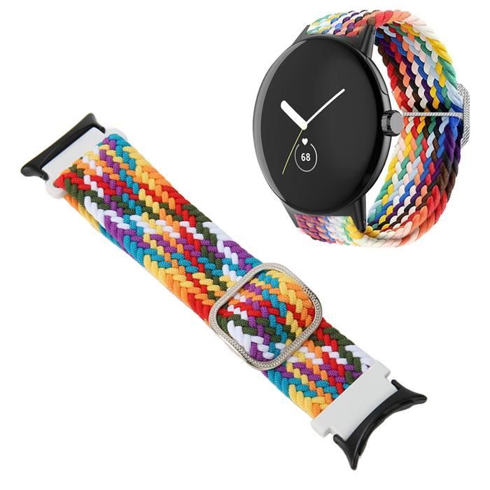 Bracelet De Montre Horlon Tissé 18mm - Noir Avec Boucle Dorée - Fabriqué Aux Pays-Bas - Neuf Avec étiquettes