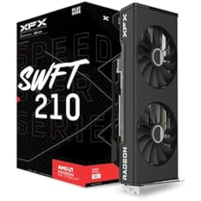 Carte Graphique – XFX – Speedster SWFT210 – Radeon RX 7700XT – 3 HDMI 2.1 – Display Port 2.1