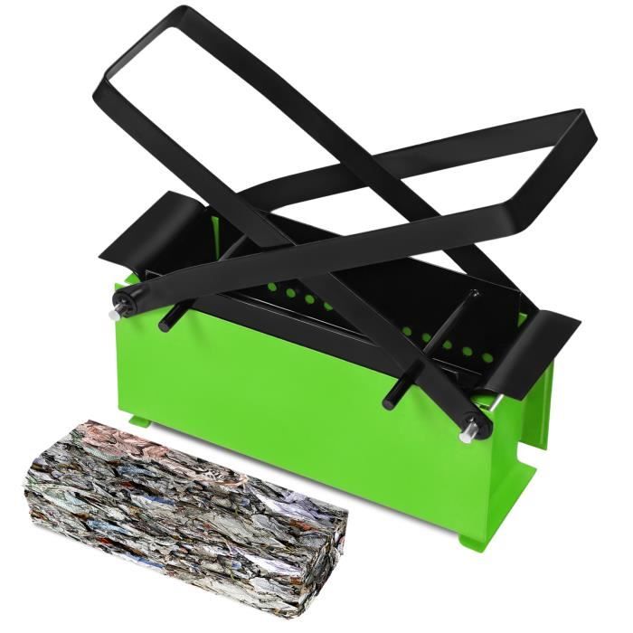 XMTECH Presse à papier de recyclage, Compacteur de Papier en Acier, Presse  à Briquettes Écologique , 26 x 9,5 x 13cm, Vert - Cdiscount Maison