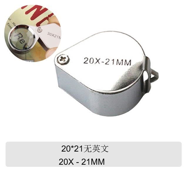 Loupe à Poinçon 30x Professionnelle - Outil D'Inspection Bijoux, Timbre Et Pièces De Collection Avec Lentille Optique