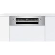 Lave-vaisselle intégrable BOSCH SPI2IKS10E SER2 - 9 couverts - Induction - L45cm - Home Connect - 48dB - Bandeau Inox-1