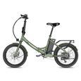 Vélo électrique FAFREES F20-LIGHT 250W Vélo Pliant 25 km/h 36V 14,5Ah 7 Vitesses Vert avec Cadeau Pompe-1
