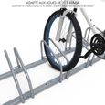 VOUNOT Ratelier range vélo 5 acier mural et sol-1