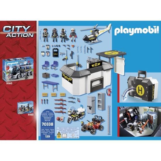 Playmobil City Life 70146 Clinique vétérinaire transportable