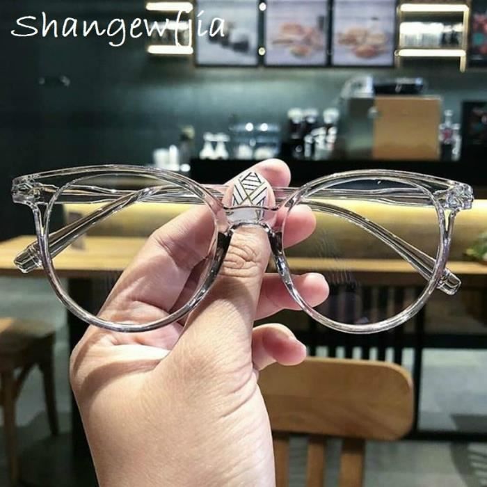 Lunette de outlet vue cadre transparent