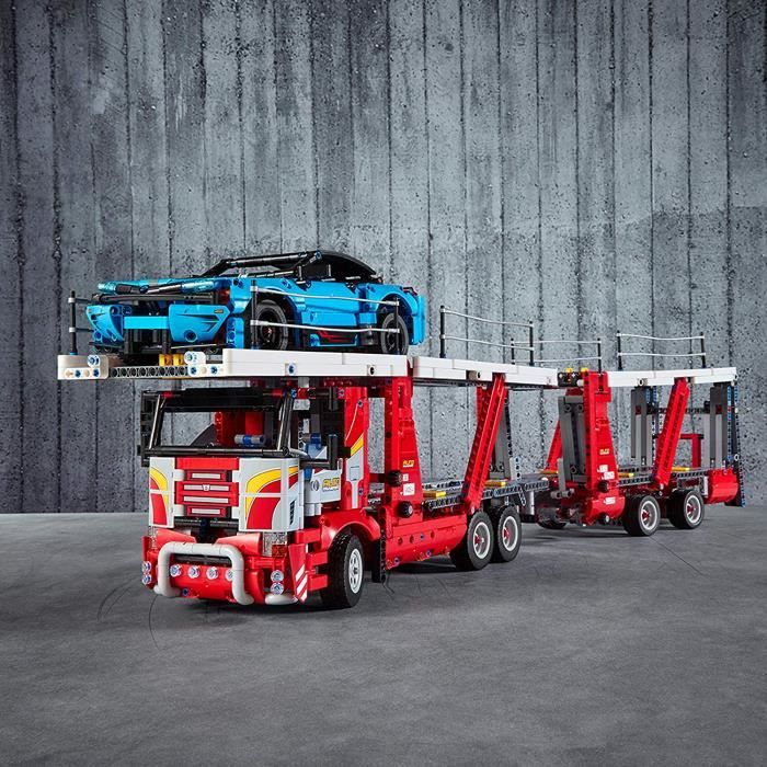 LEGO Technic - Le transporteur de voitures - 2493 Pièces - 42098 -  Cdiscount Jeux - Jouets