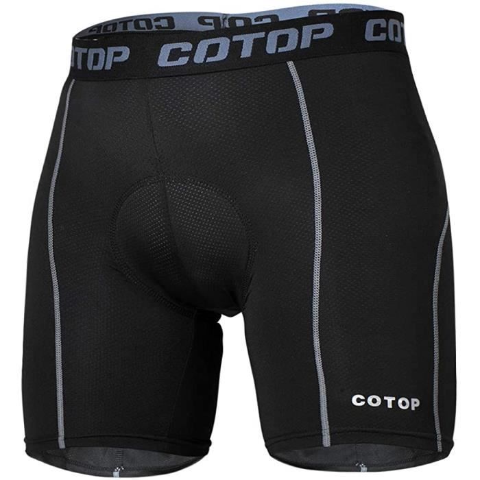 COTOP Shorts de Cyclisme Hommes avec Coussin 3D Gel Rembourr