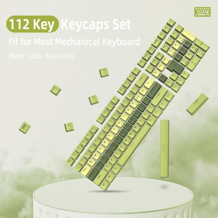 129 touches pbt keycaps jsa keycap set pour claviers en ance | Clasf 129 touches pbt keycaps jsa keycap set pour claviers en ance | Clasf
