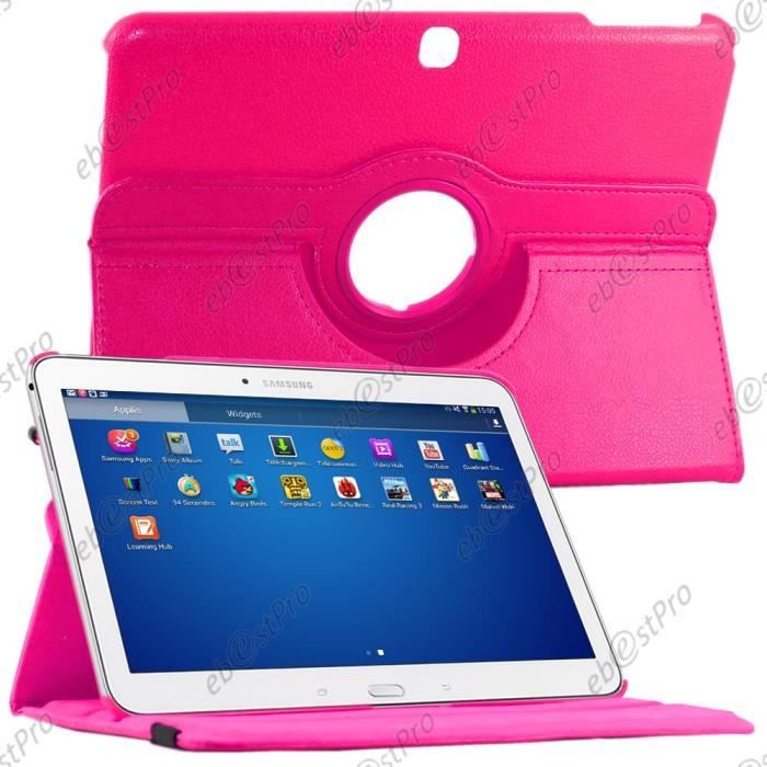 Samsung de protection rotative pour tablette Samsung Galaxy Tab 4 10.1 T530  Pink / Rose