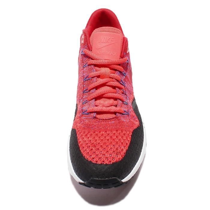 Basket mode femme NIKE AIR MAX 1 ULTRA FLYKNIT Rouge Plat