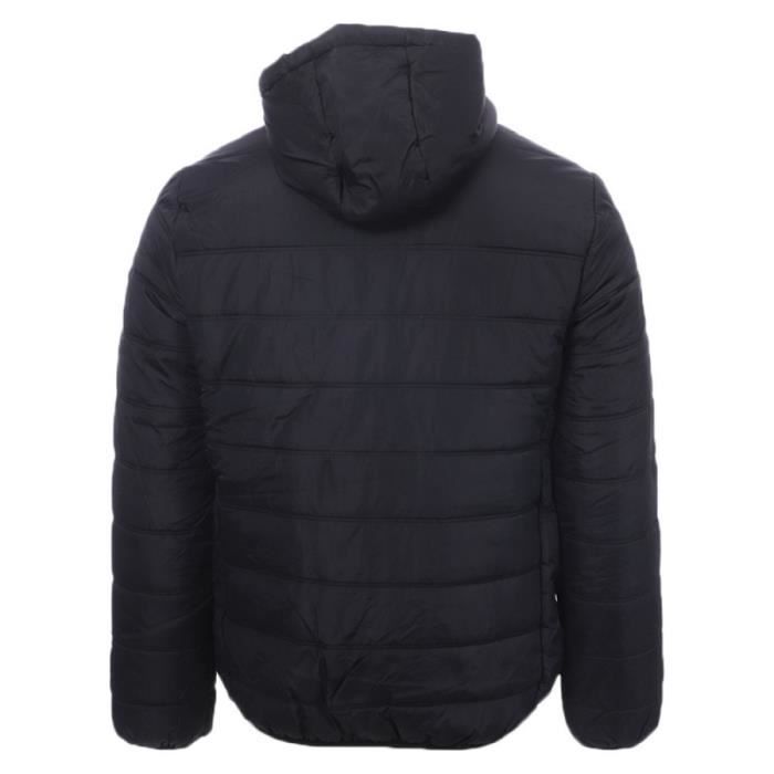 UMBRO Veste Doudoune A Capuche Homme noir Black Cdiscount Sport