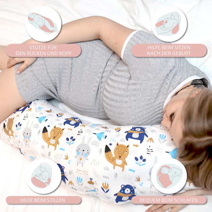 Coussin d'allaitement confortable et pratique