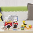 Play-Doh - Pâte à modeler - Le Camion de Pompiers - Wheels - Blanc - Mixte - 3 ans - 56g-2