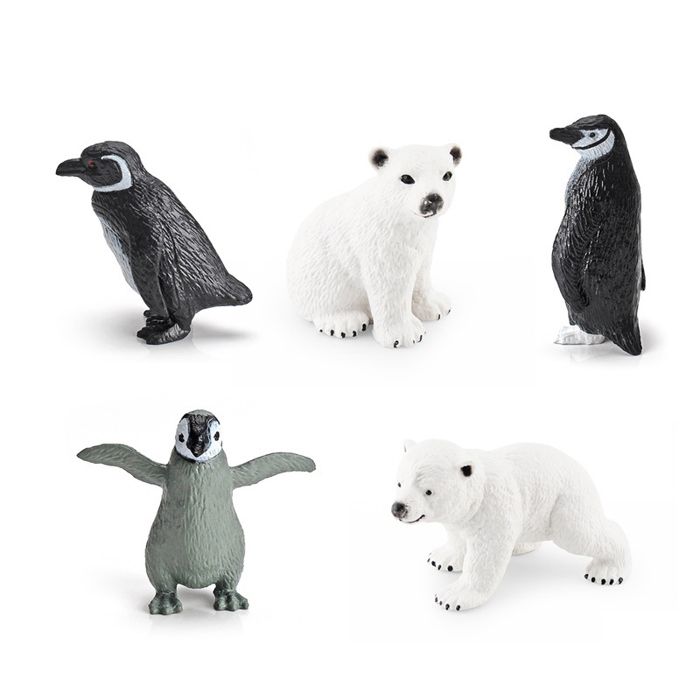 Figures animaux - ensemble réaliste de figurines d'animaux