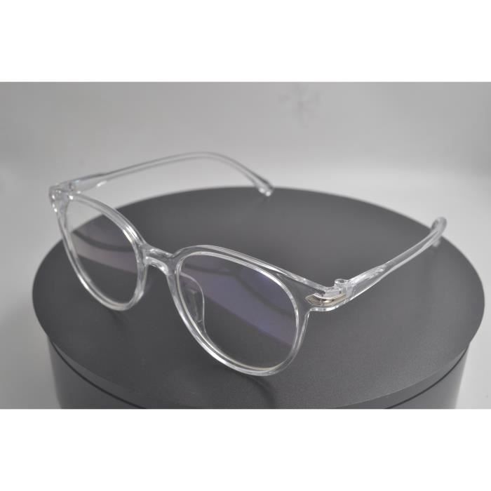 Lunette de vue ronde transparente best sale
