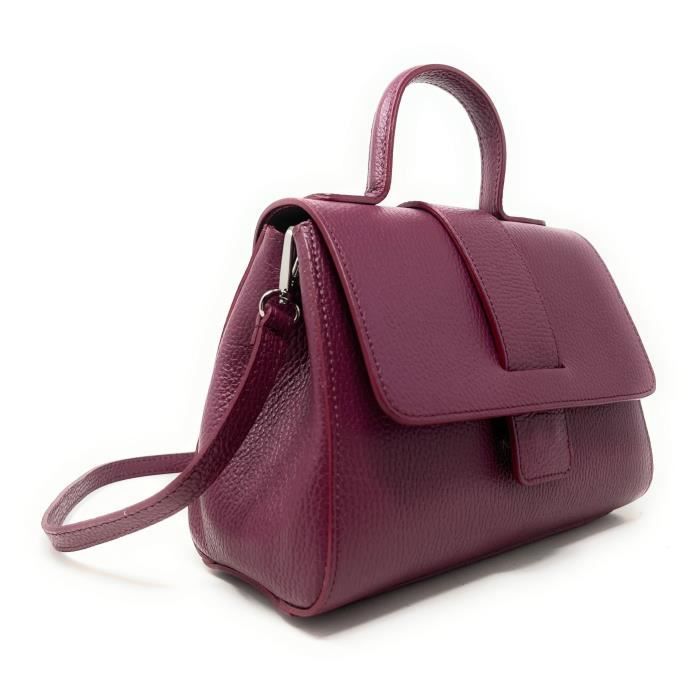 Sac bandouliere prune sale