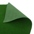 Kingston - tapis type gazon artificiel – pour jardin, terrasse, balcon - vert - 200x200 cm-3