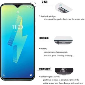 Wiko Pacchetto Protettivo: Cover Flessibile + Vetro Temperato Per Power U10 - 2
