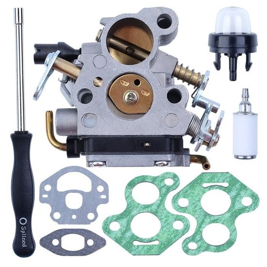Kit Entretien Tronçonneuse McCulloch CS340 CS380 - Filtres Air/Carburant + Carburateur + Tuyau